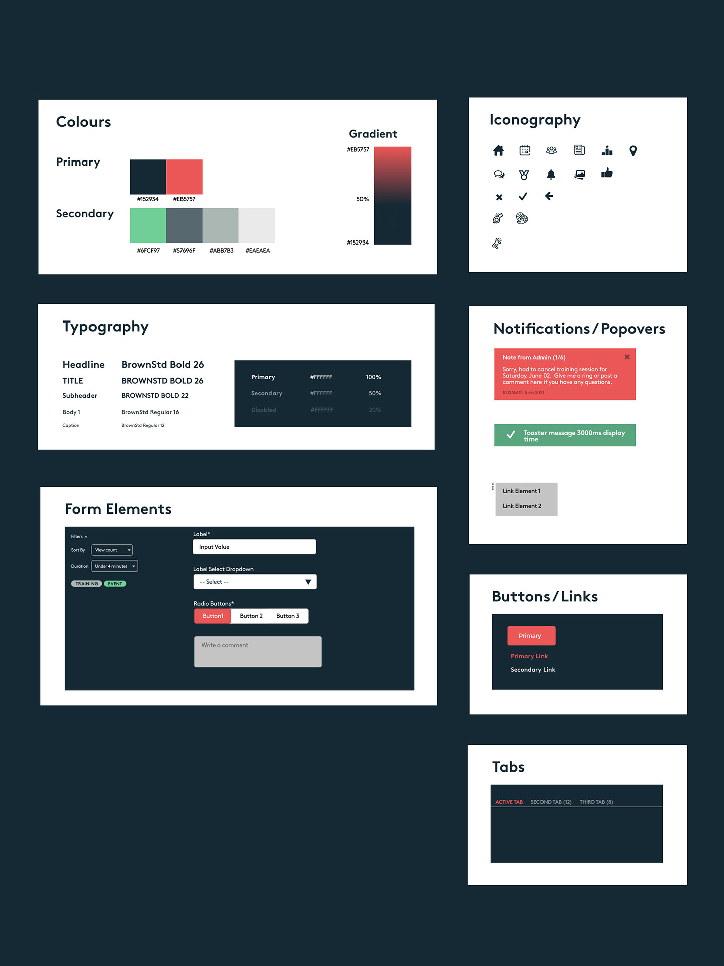 Assemble Sports UI Kit in Figma
