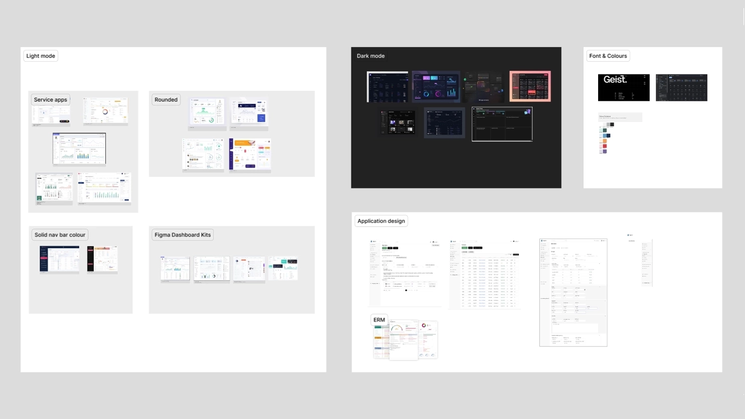 GCG mood board exploration